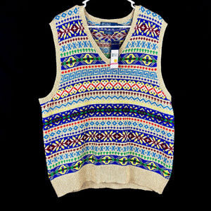 Polo Ralph Lauren Mens Patterned Sweater Vest